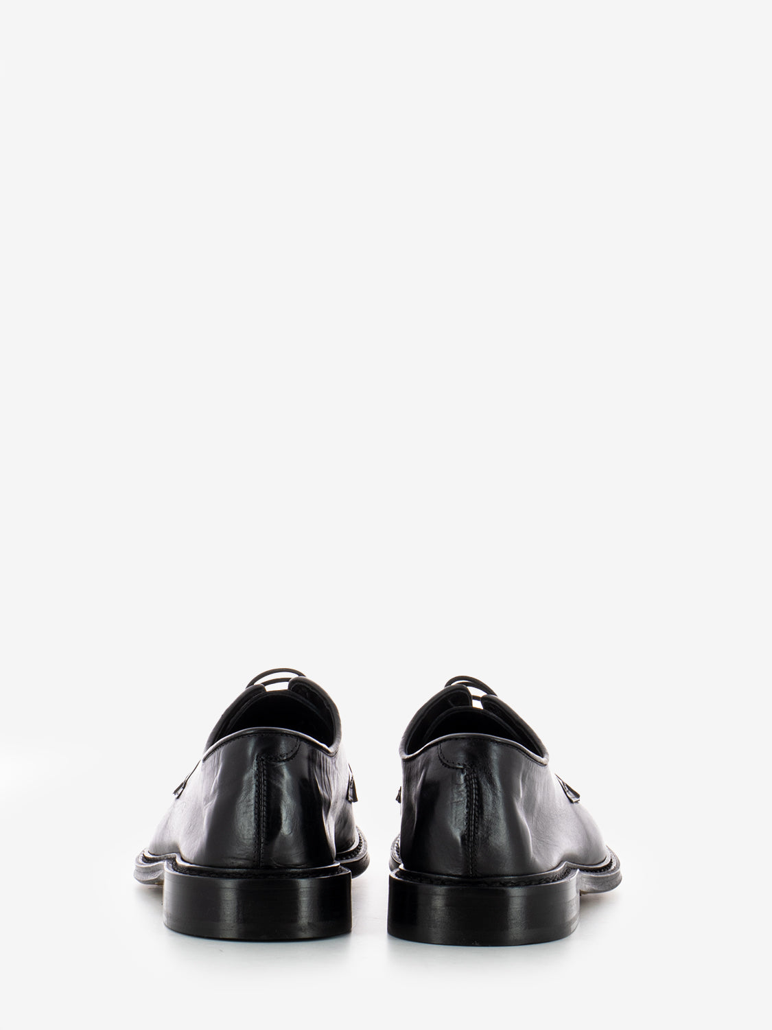 Scarpa derby elegante in pelle nero