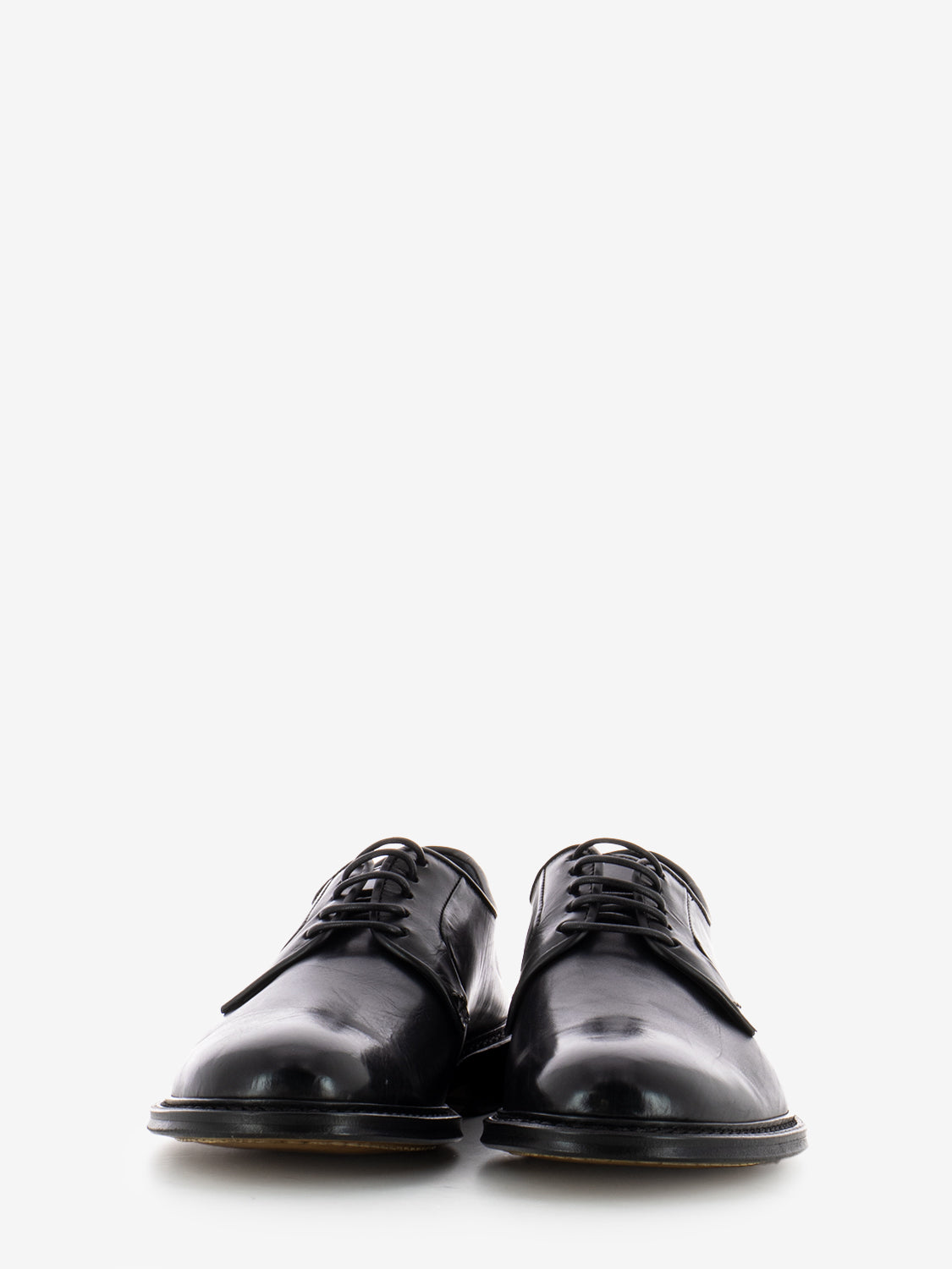 Scarpa derby elegante in pelle nero