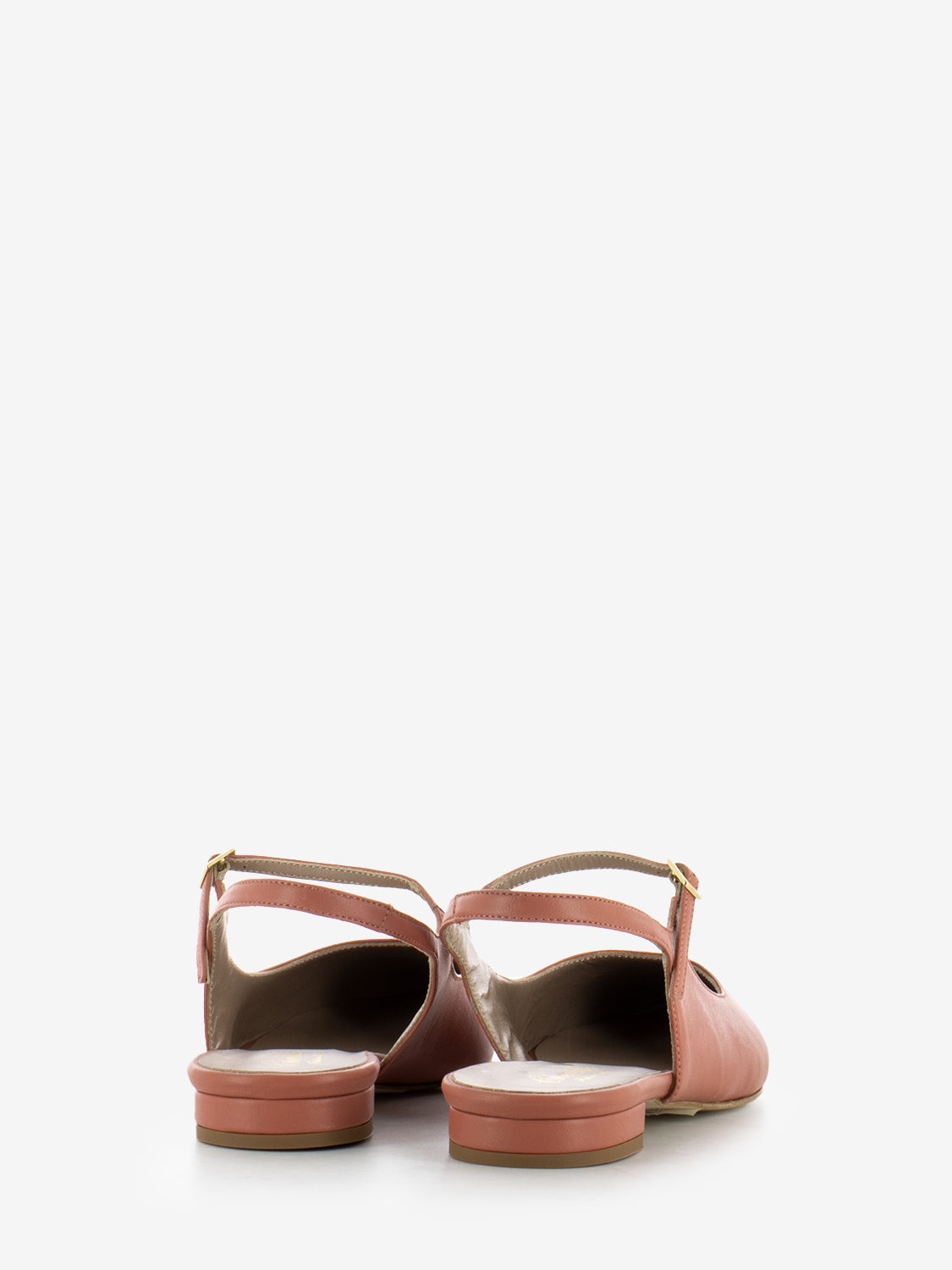 Alma leather onion toe ballerinas