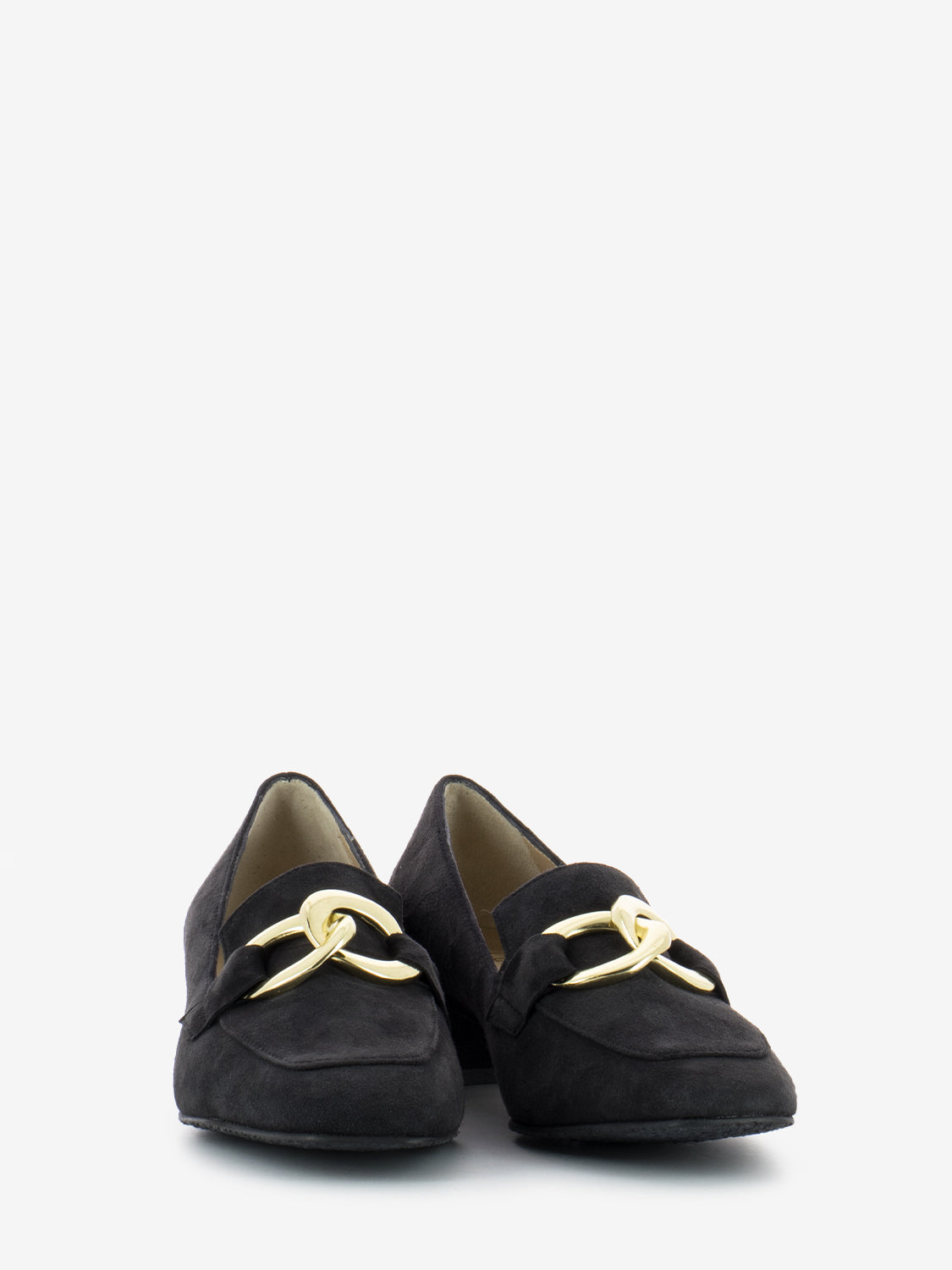 Mocassino camoscio grigio scuro