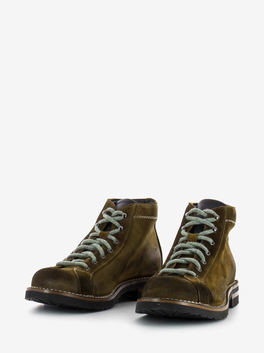 Suede curry boots