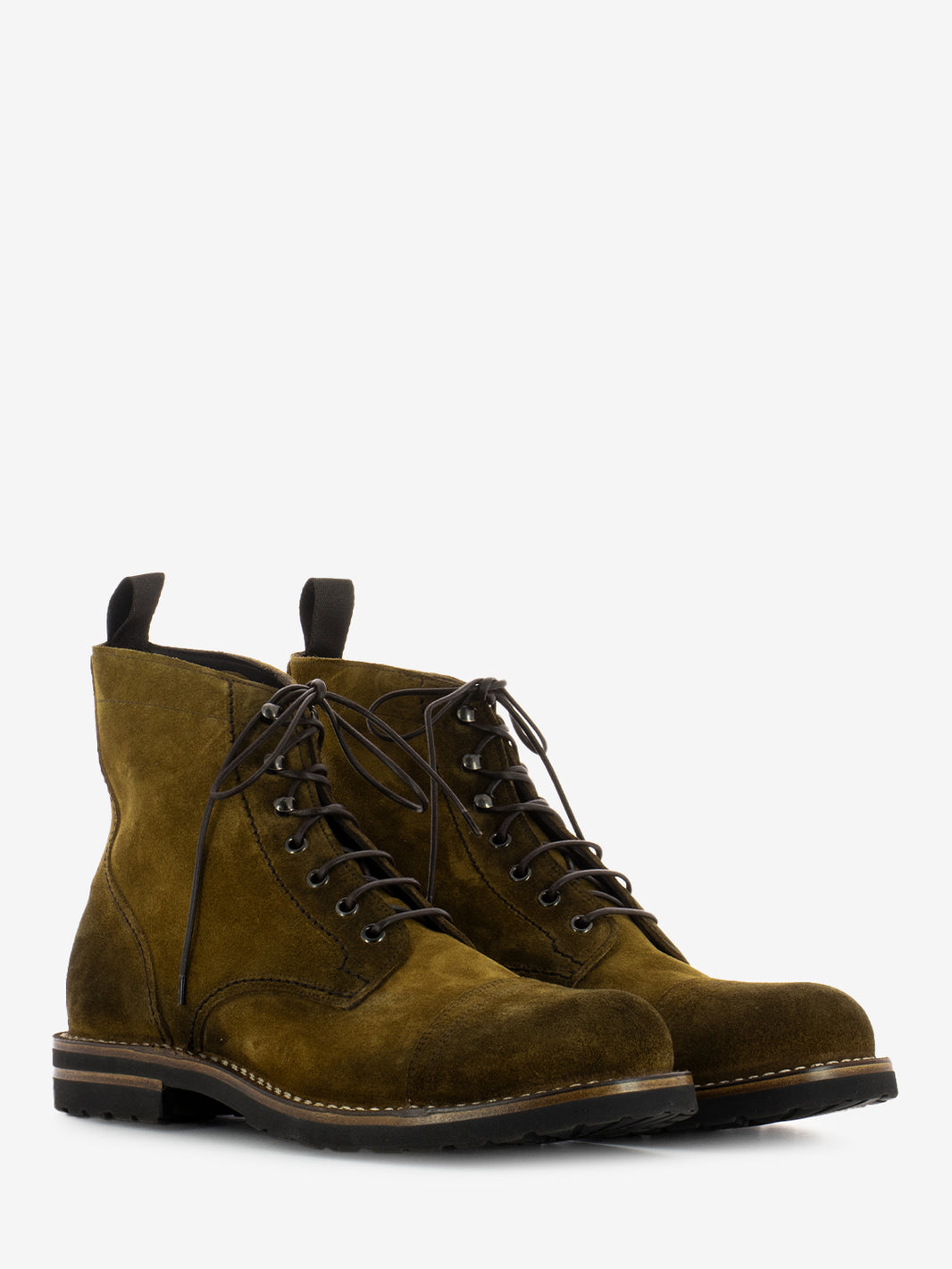 Curry suede ankle boot