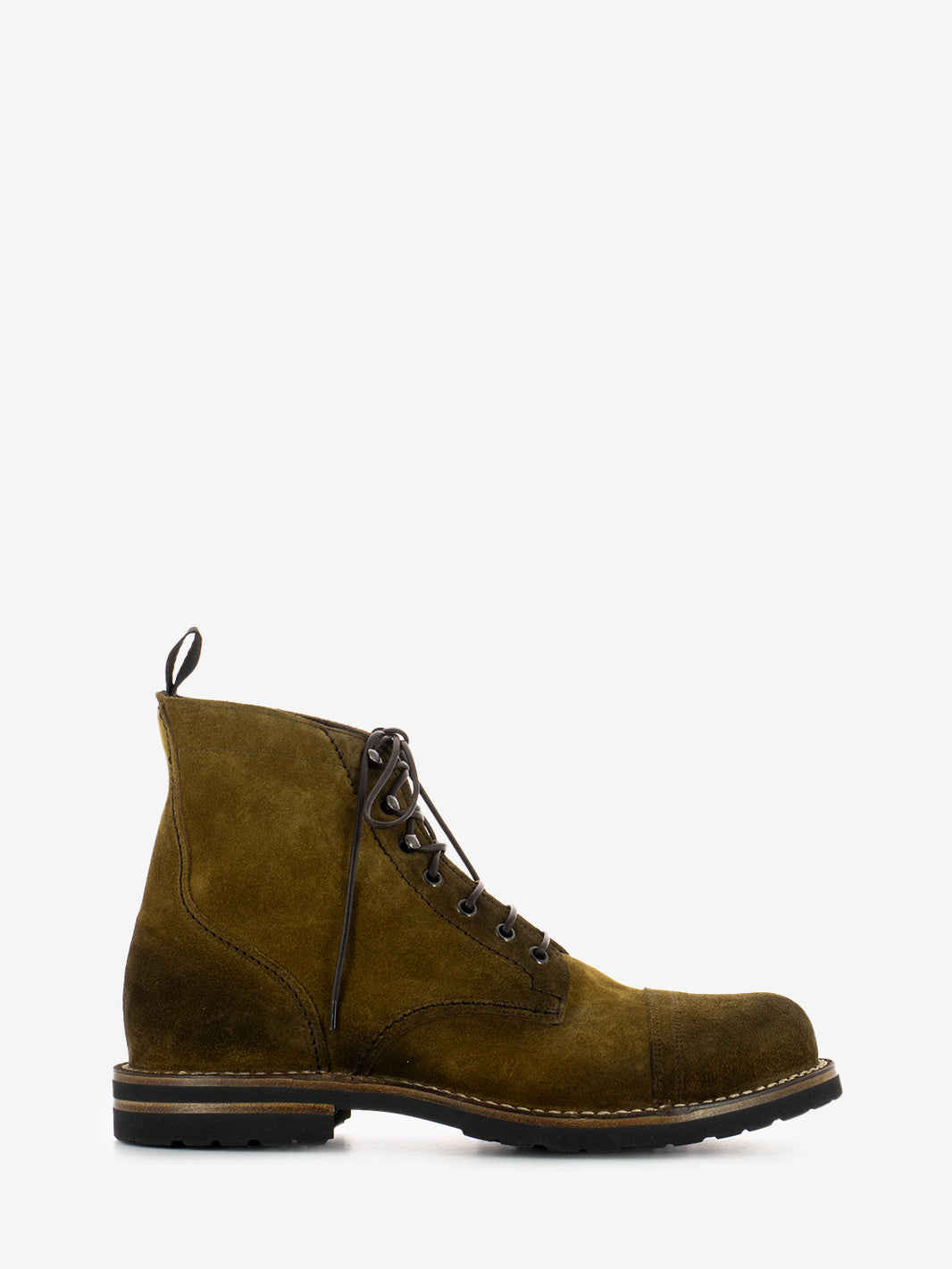 Curry suede ankle boot