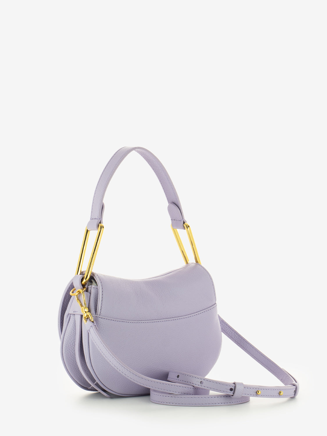 Borsa a mano Magie leather lavander