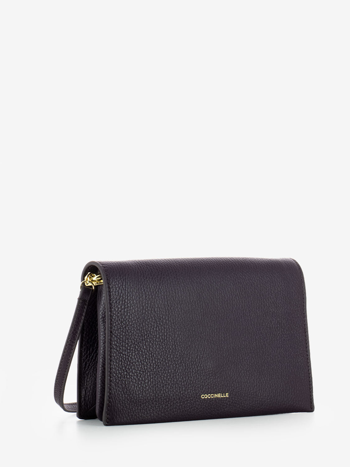 Borsa mini a tracolla prugna