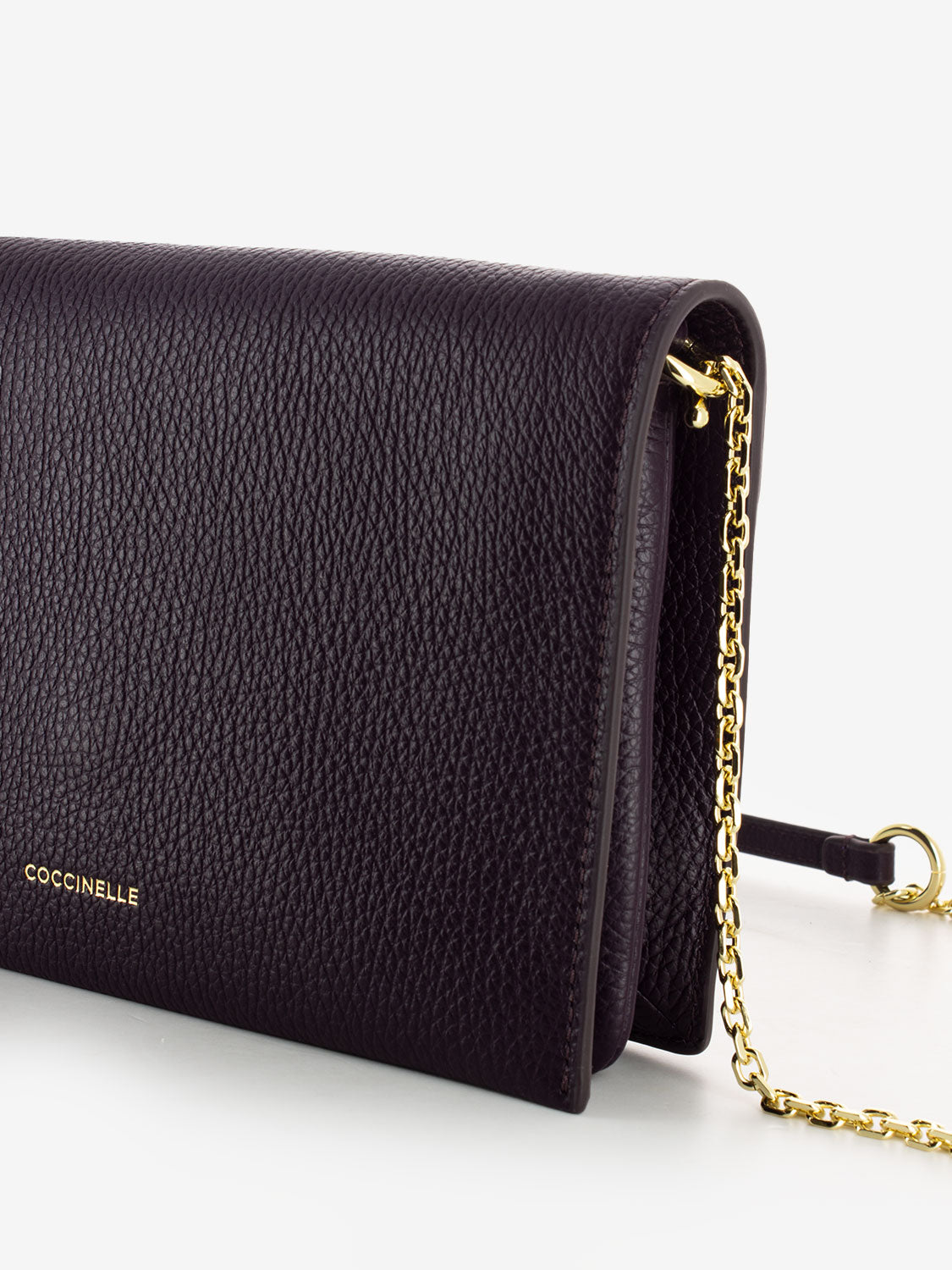 Borsa mini a tracolla prugna