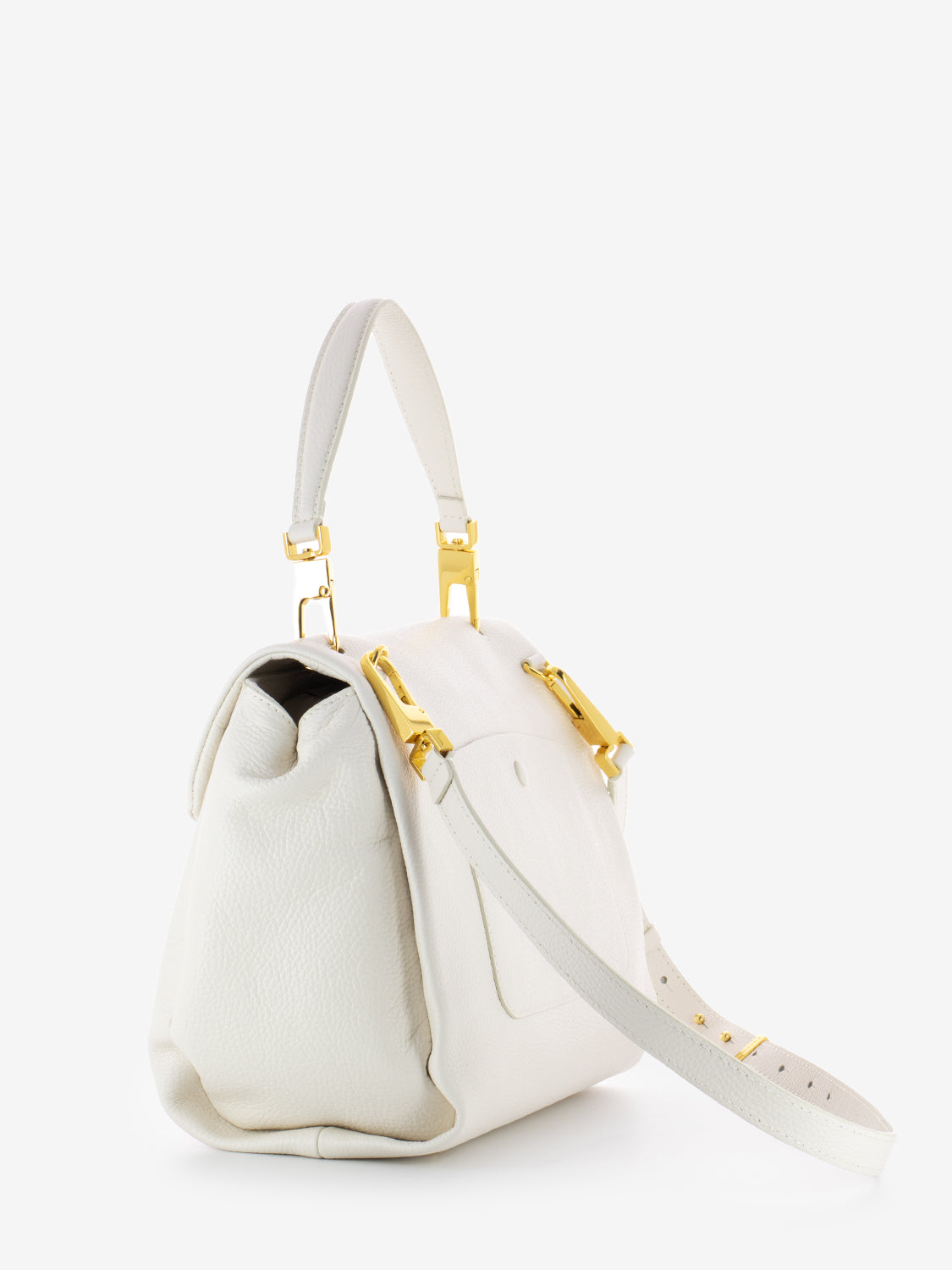 Handbag Neofirenze soft medium coconut milk