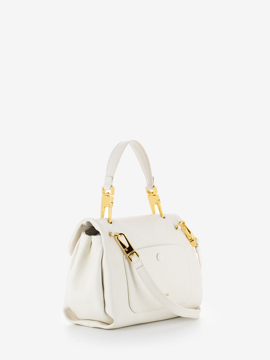 Handbag Neofirenze soft mini coconut milk