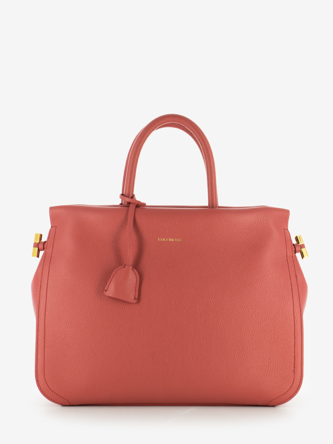 Handbag pelle bottalata cranberry