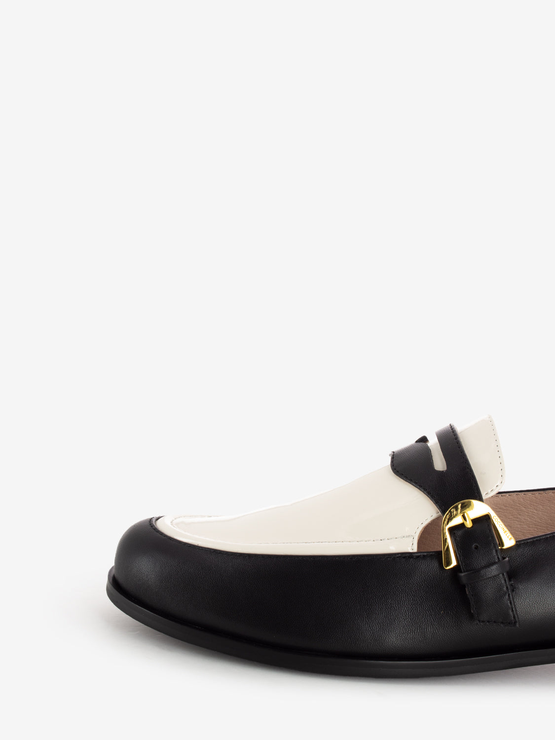 Loafer Smooth patent leather noir / blanco