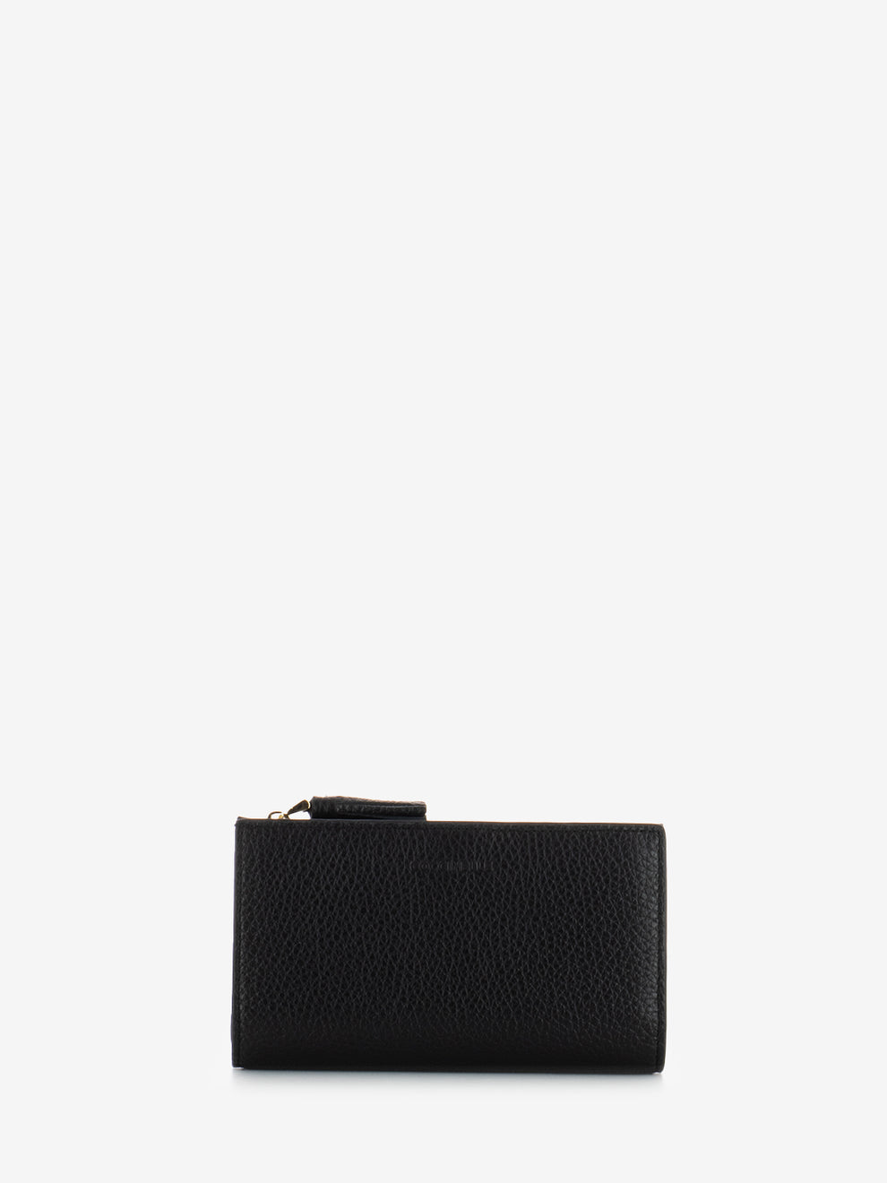 Noir hammered leather book wallet