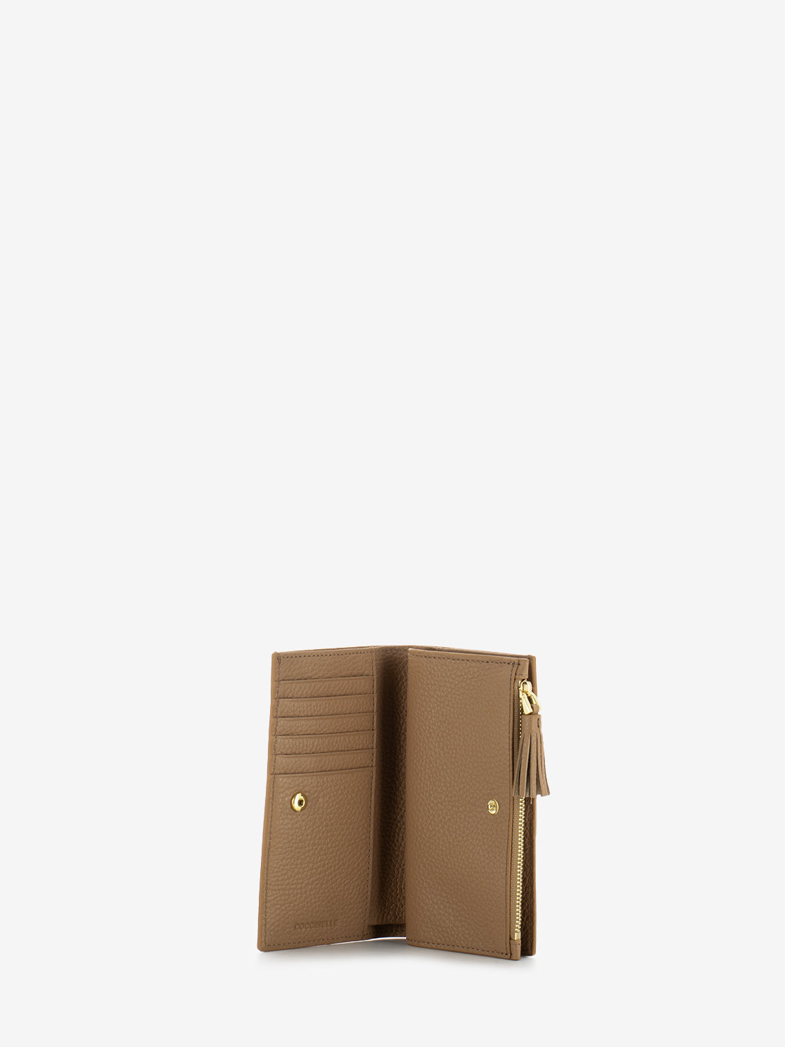 Portafoglio a libro in pelle martellata skin