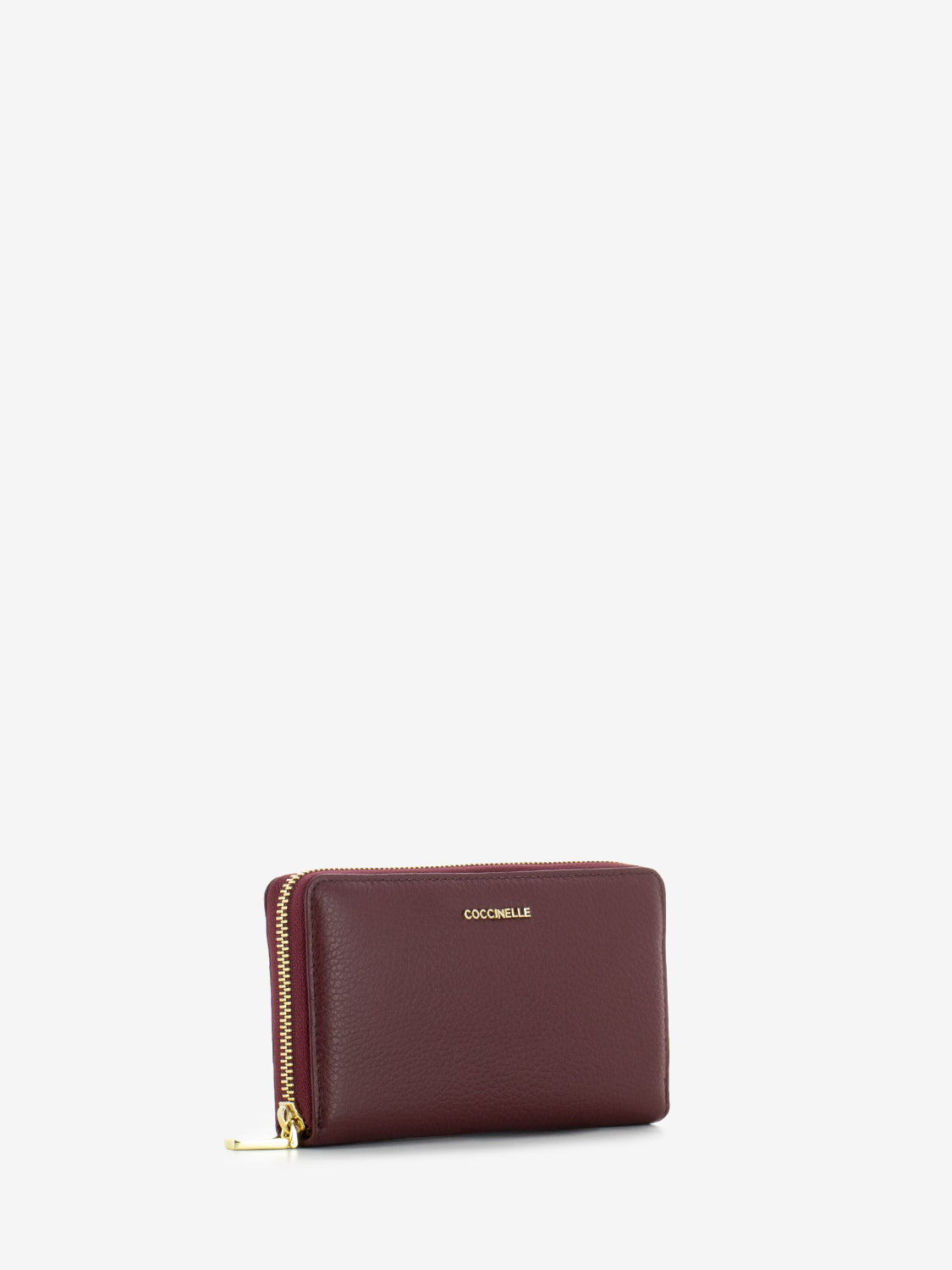 Portafoglio grande zip around leather ribes