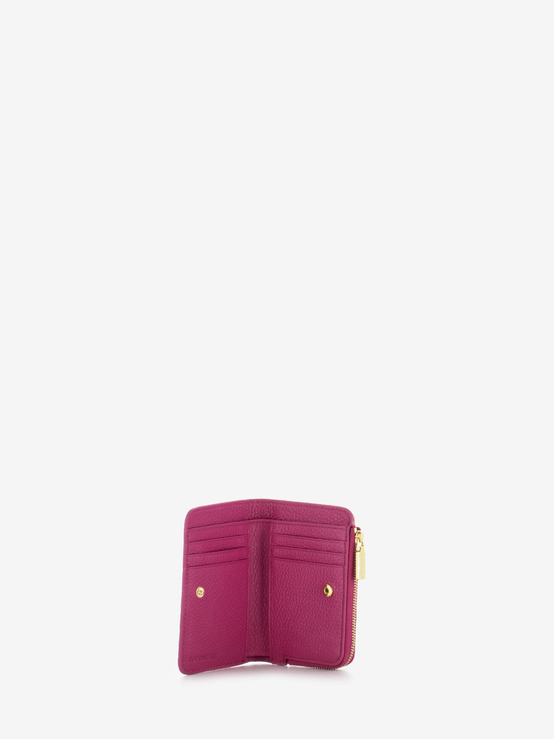 Portafoglio in pelle martellata new fucsia