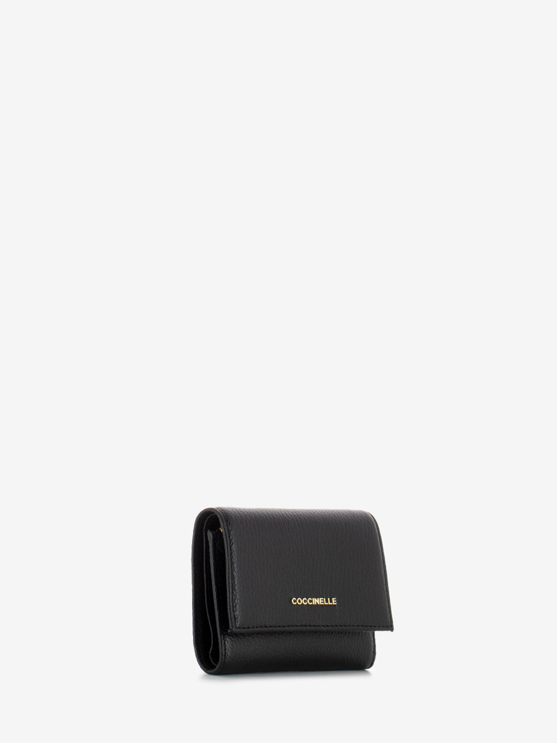 Portafoglio metallic small soft noir