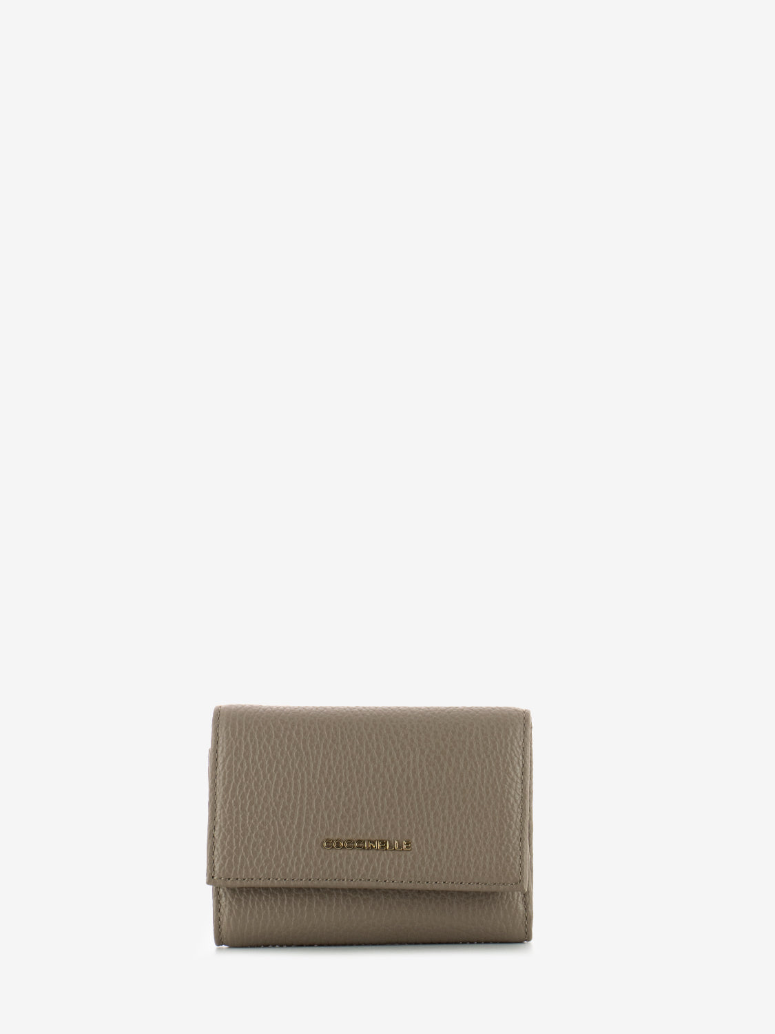 Portafoglio metallic small soft warm taupe
