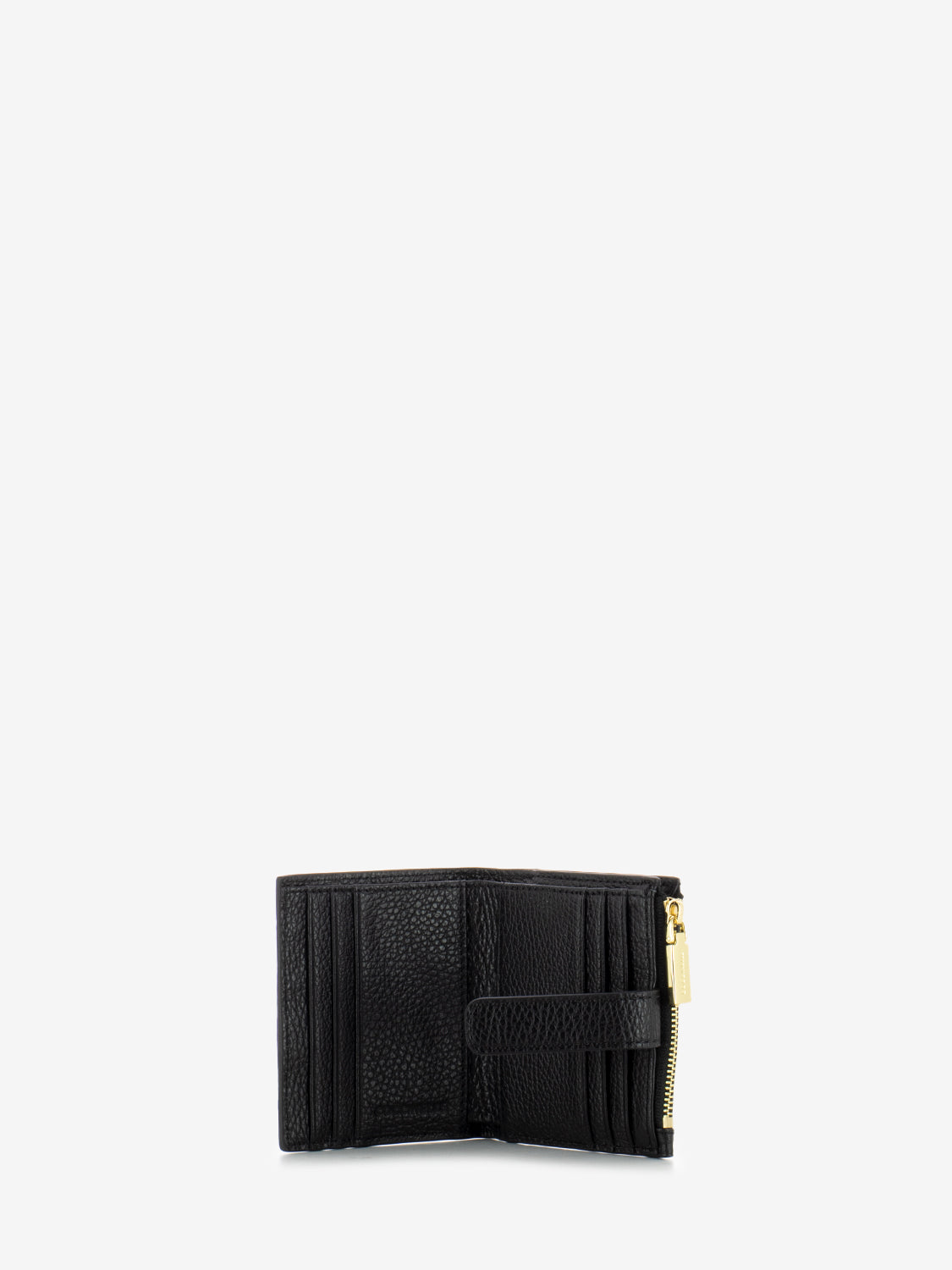 Portafoglio piccolo in pelle nero