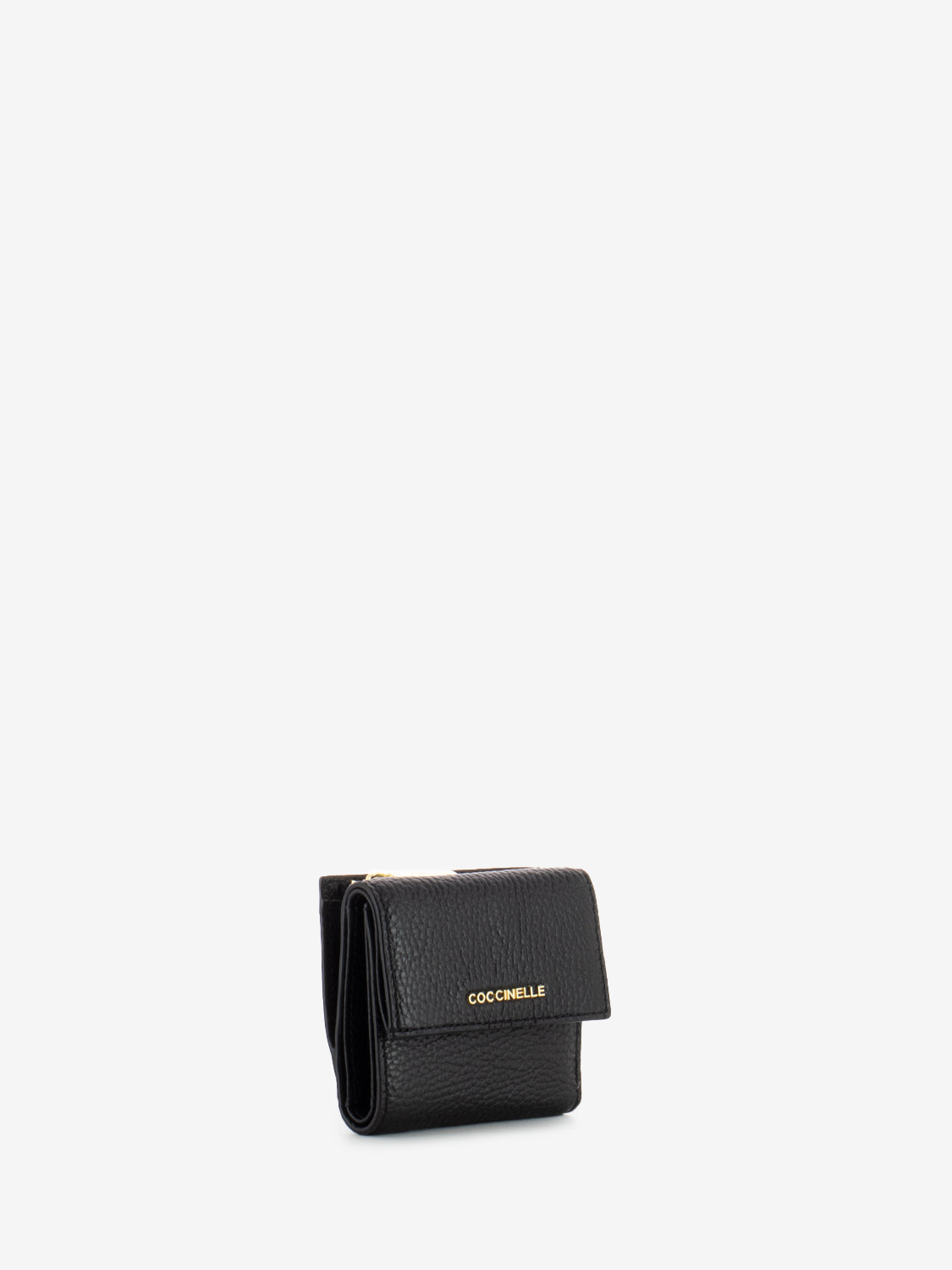 Portafoglio piccolo in pelle nero