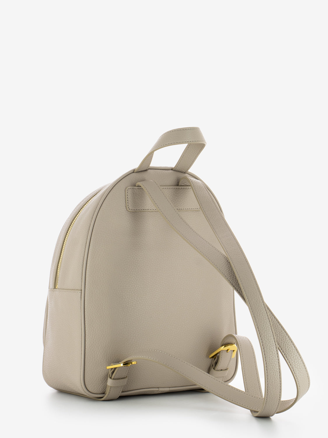 Zaino grained leather medium powder pink