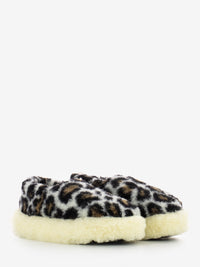 Siberian leopard slippers