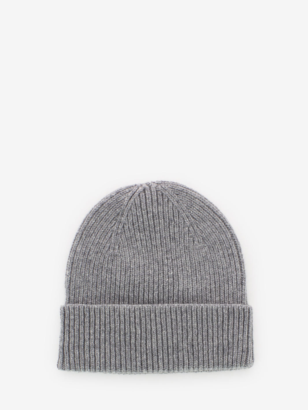 Berretto lana merino heather grey