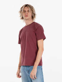 Classic organic tee dusty plum