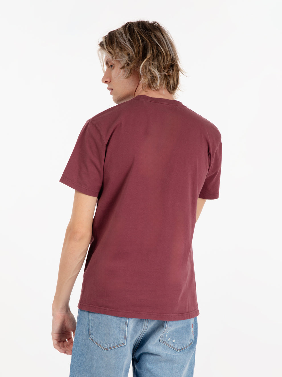 Classic organic tee dusty plum