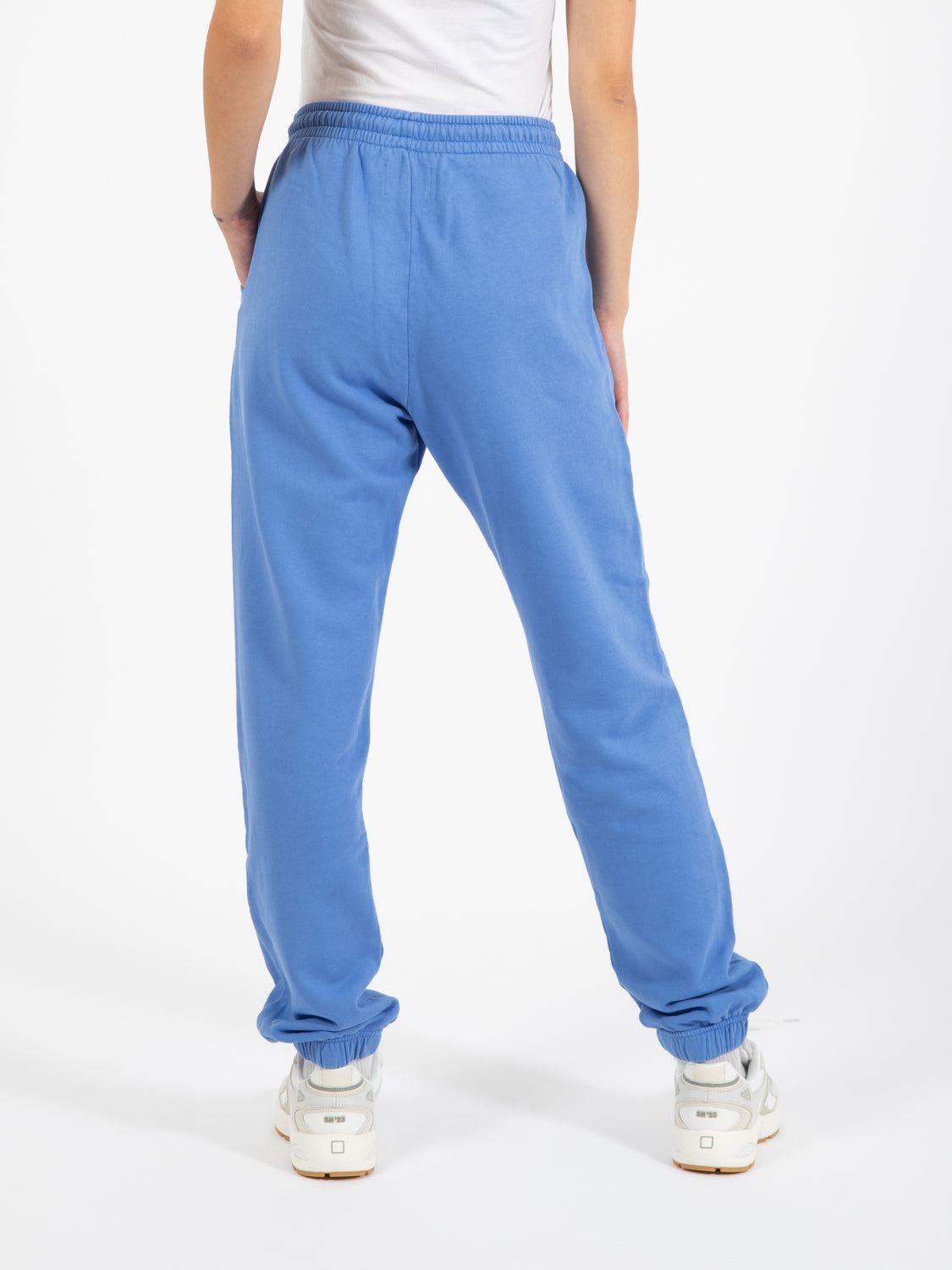 Pantalone Organic sweatpants sky blue