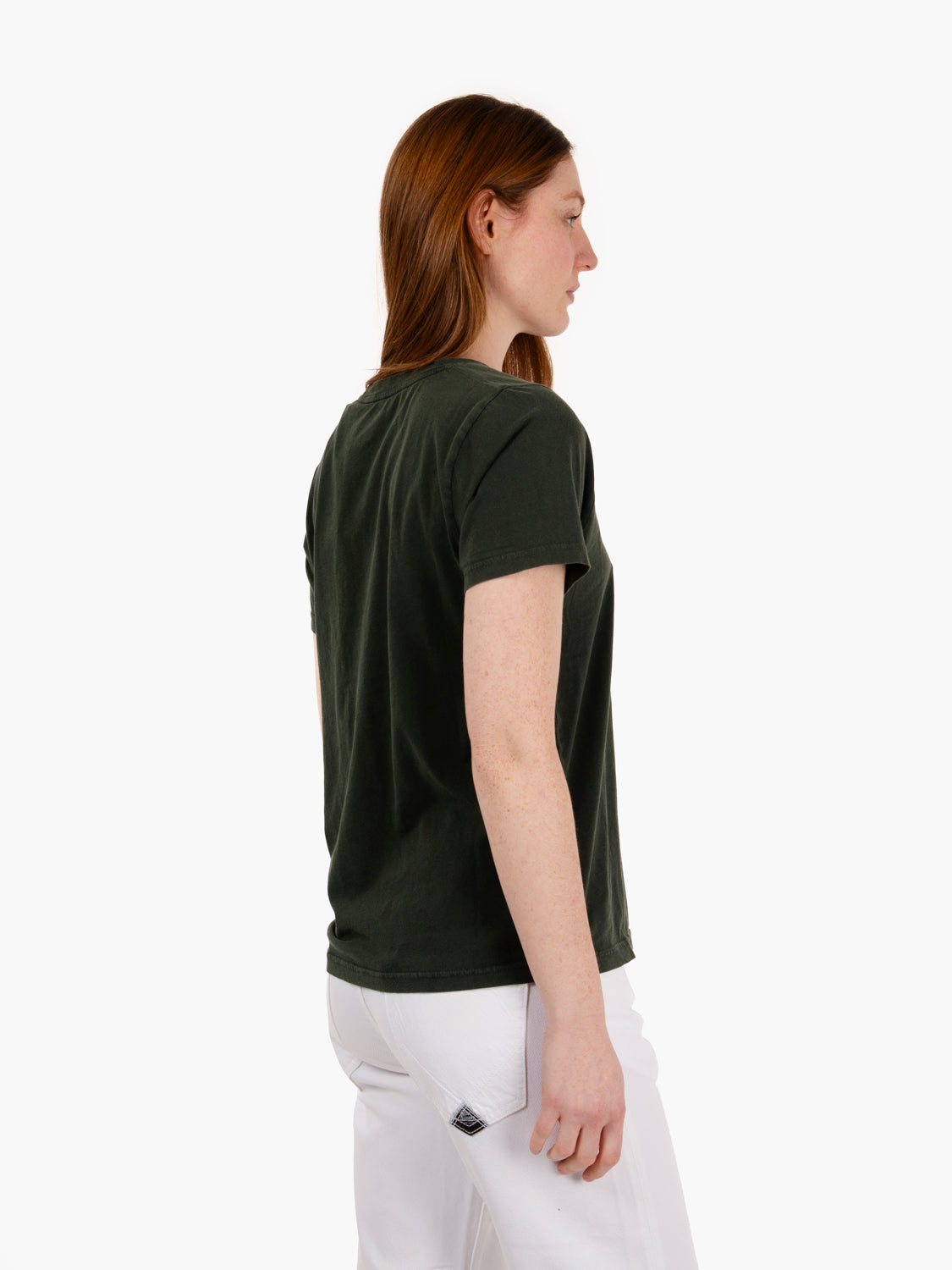 W' Light organic tee midnight forest