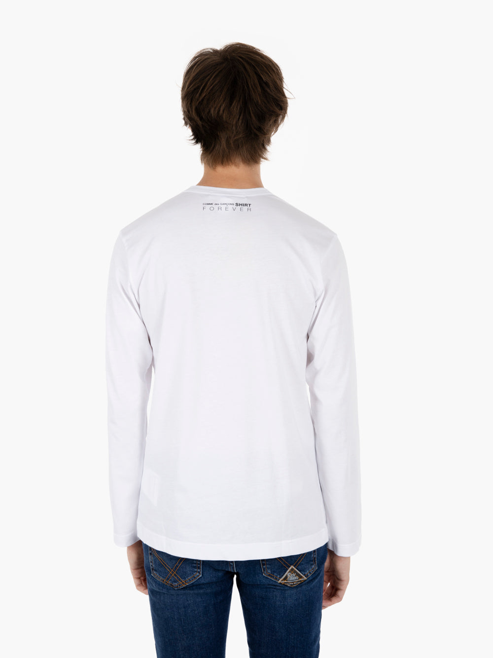 Maglia maniche lunghe white
