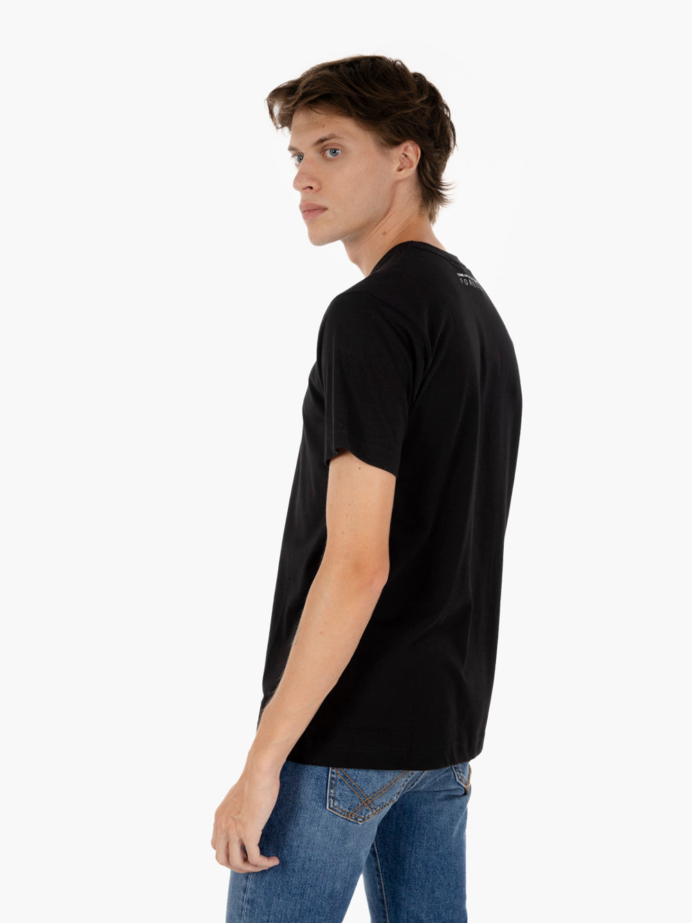 T-shirt knit black