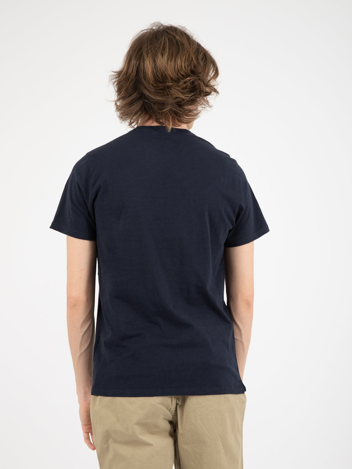 Navy Striped Pocket T-Shirt