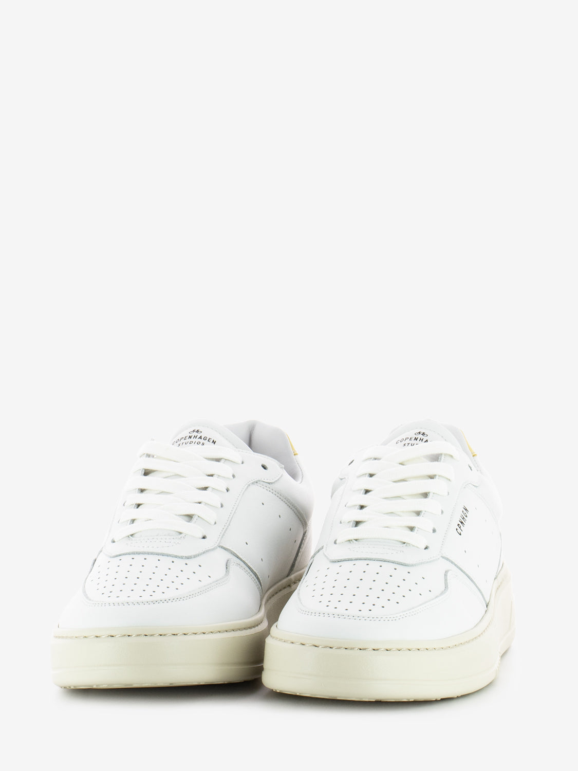 Sneakers 1m white / yellow