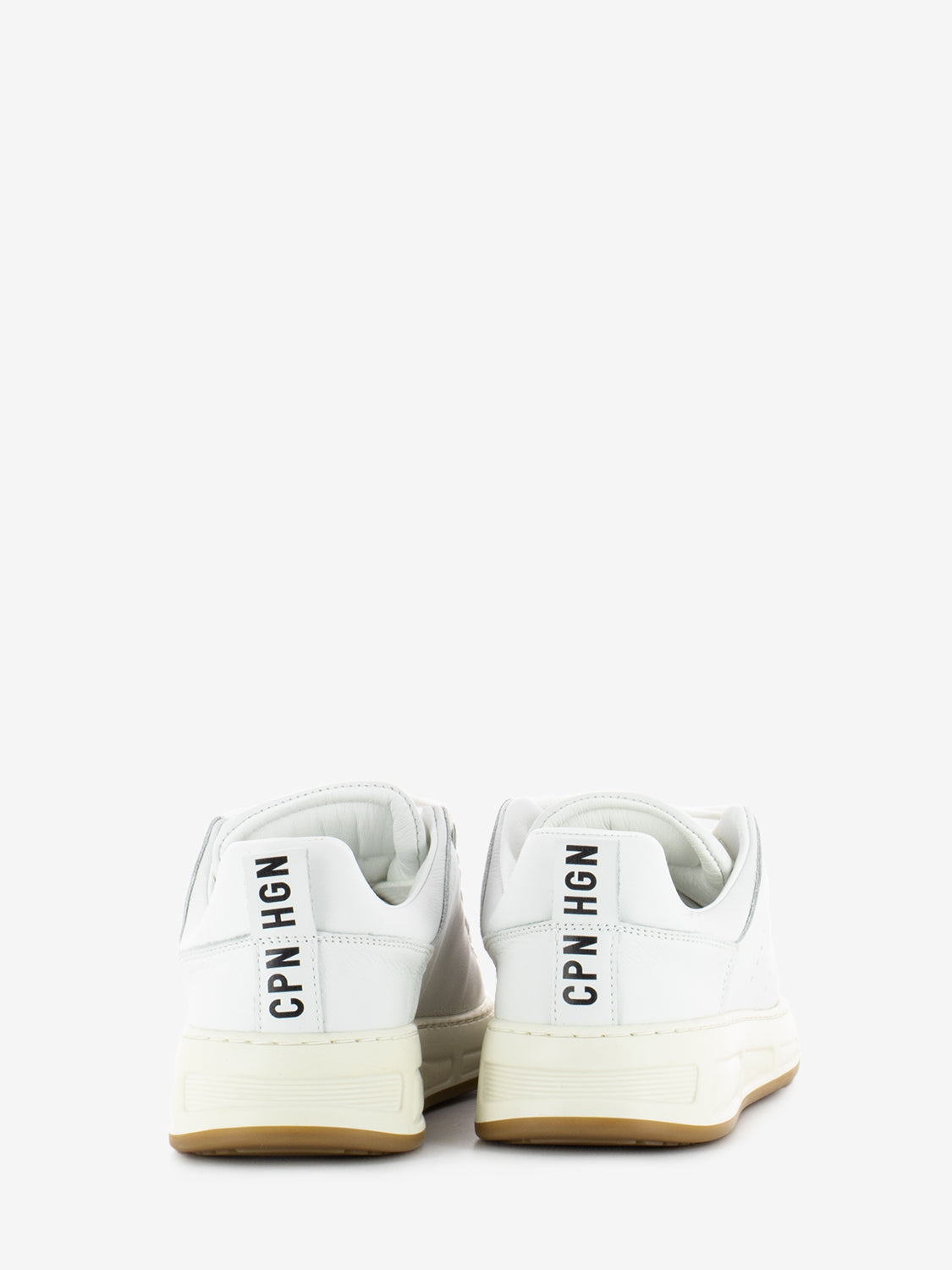 213 soft white calfskin sneakers