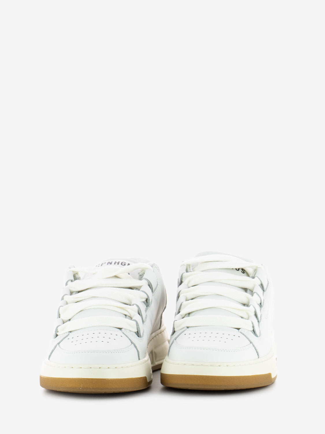 213 soft white calfskin sneakers