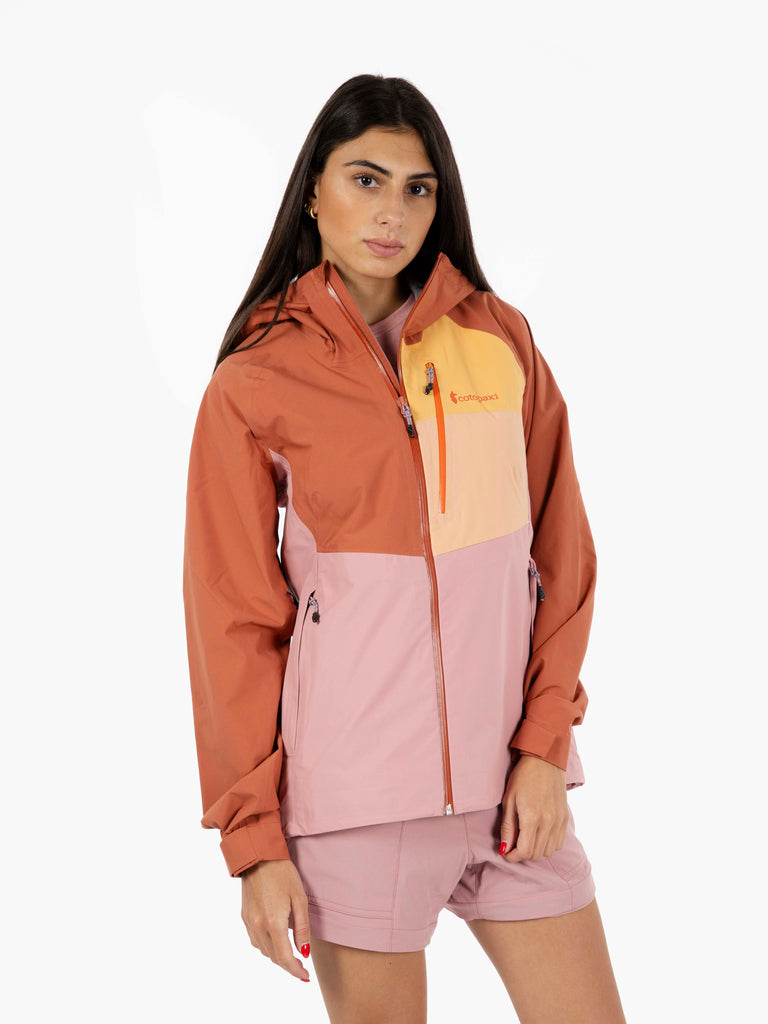 COTOPAXI - Giacca a vento Impermeo 3L Hooded Shell faded / red