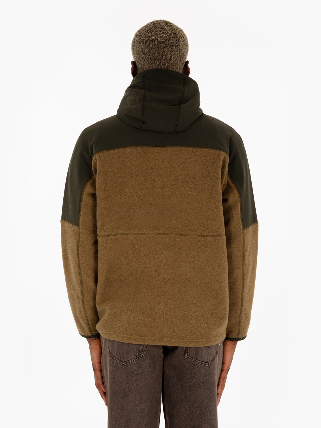 Abrazo full zip woods / live oak fleece jacket