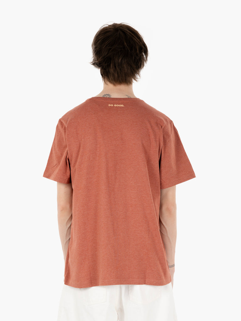COTOPAXI - Llama t-shirt faded brick
