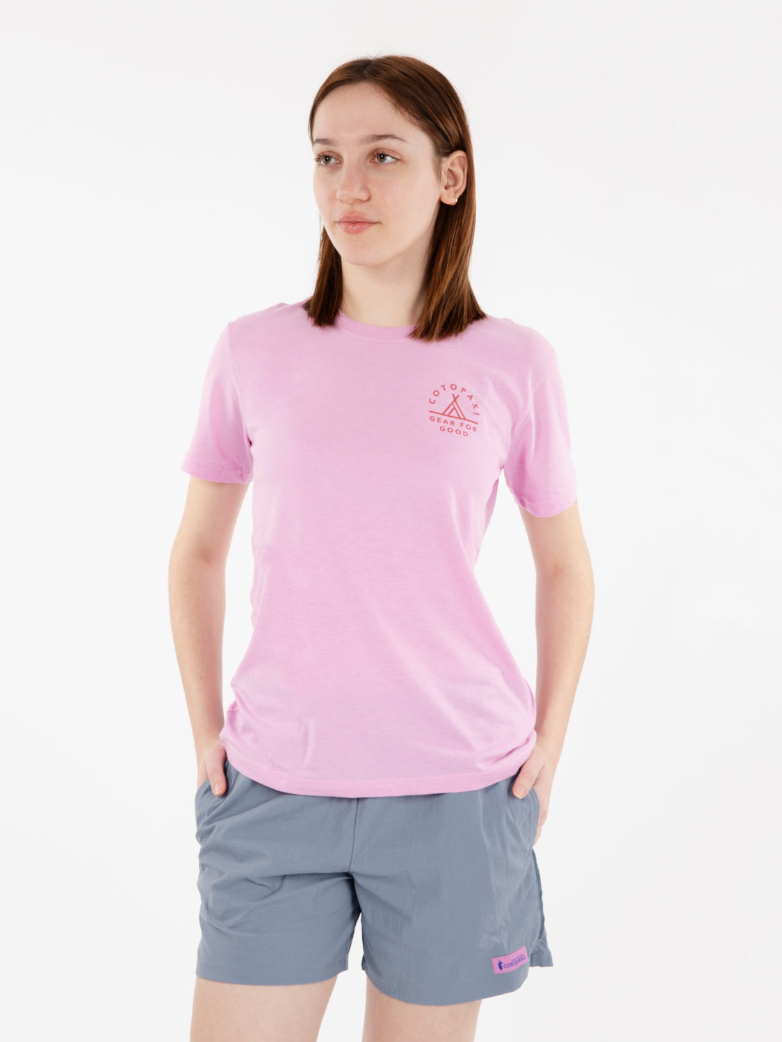 Llma Map T-shirt orchid bloom