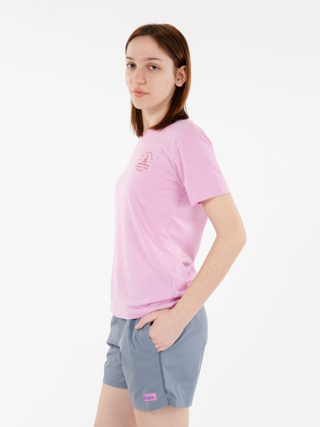 Llma Map T-shirt orchid bloom