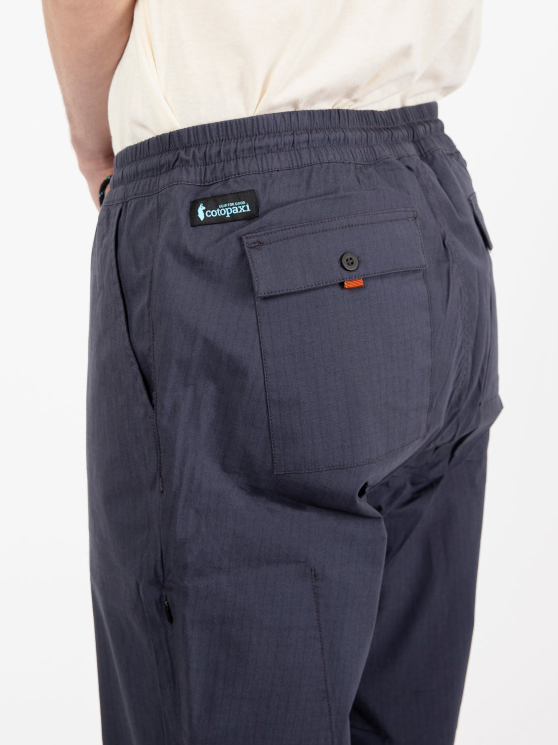 Salto organic ripstop pant graphite