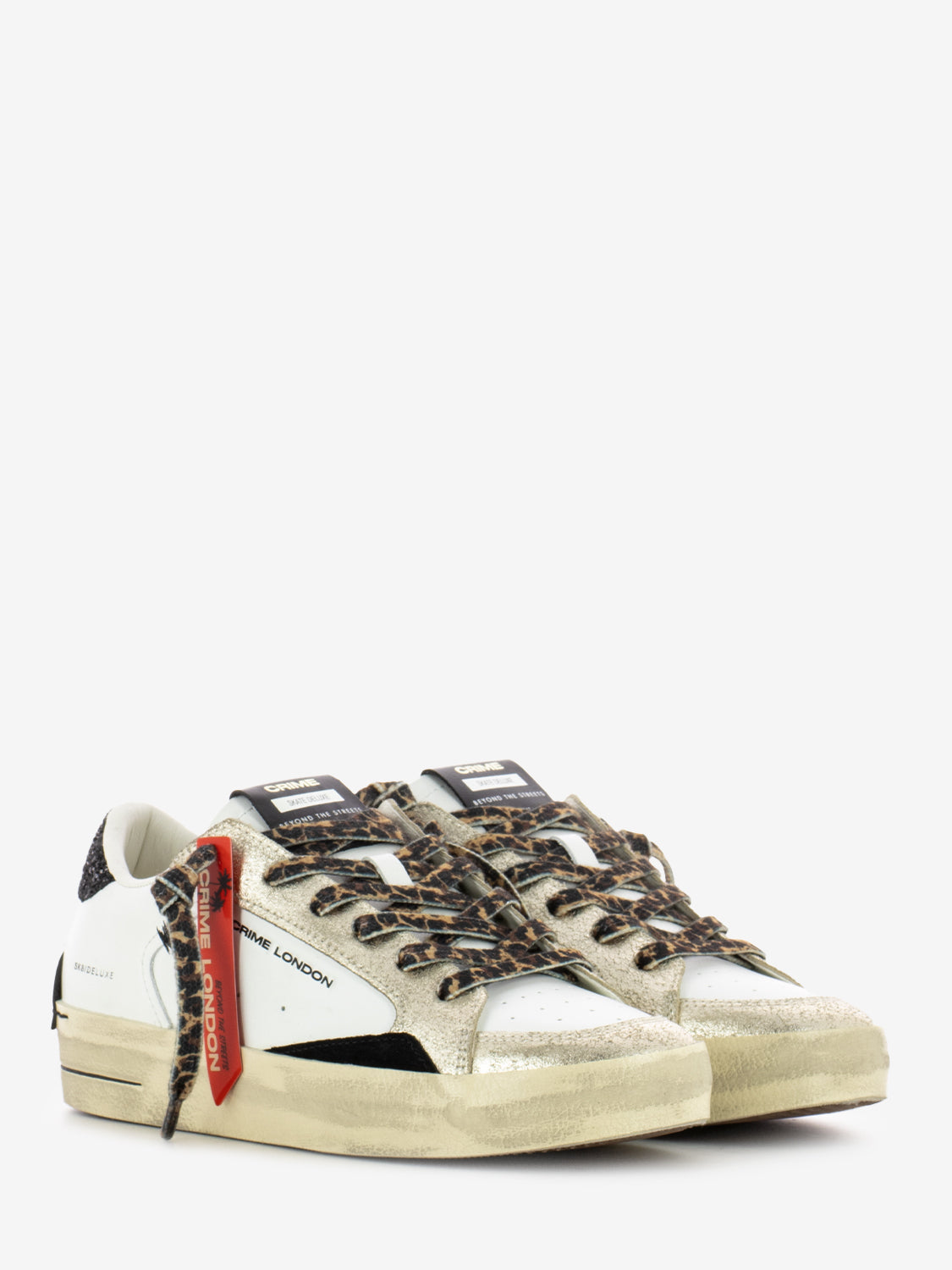 Sneaker Sk8 Deluxe white / gold