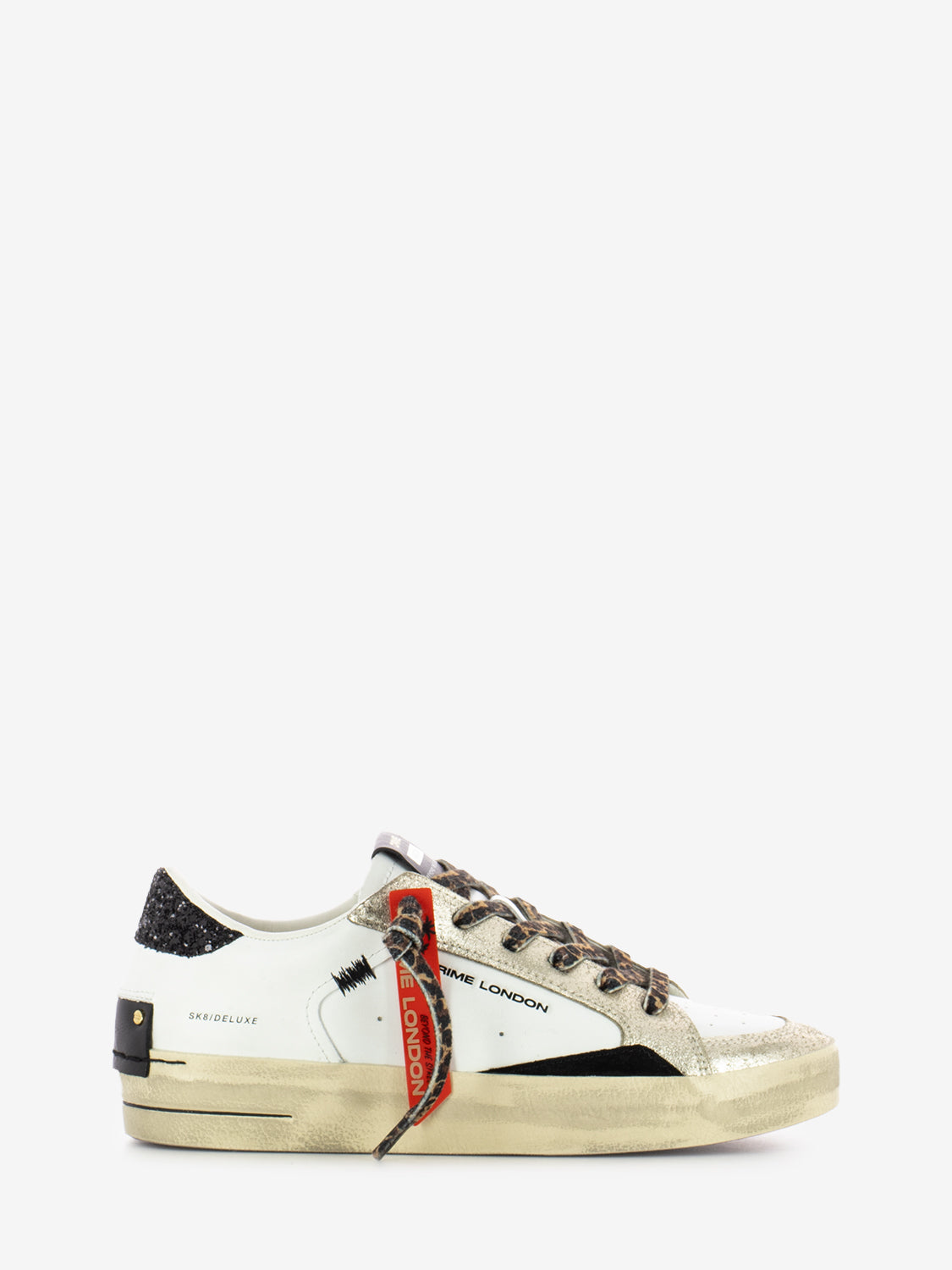 Sneaker Sk8 Deluxe white / gold