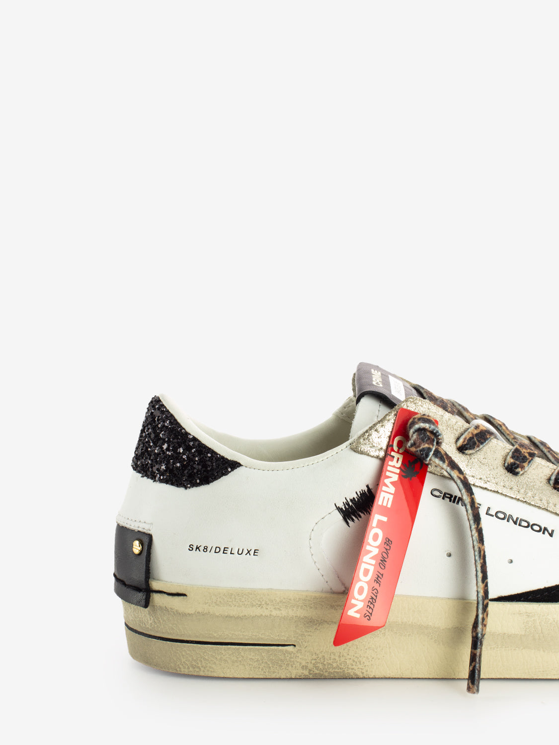 Sneaker Sk8 Deluxe white / gold