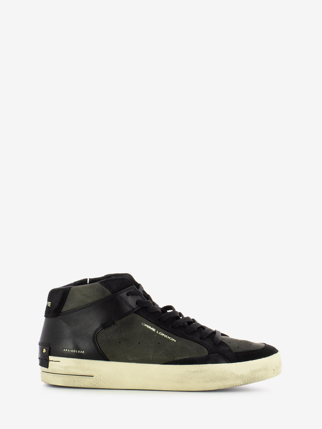 Skate Deluxe High Top Sneakers Black/Grey