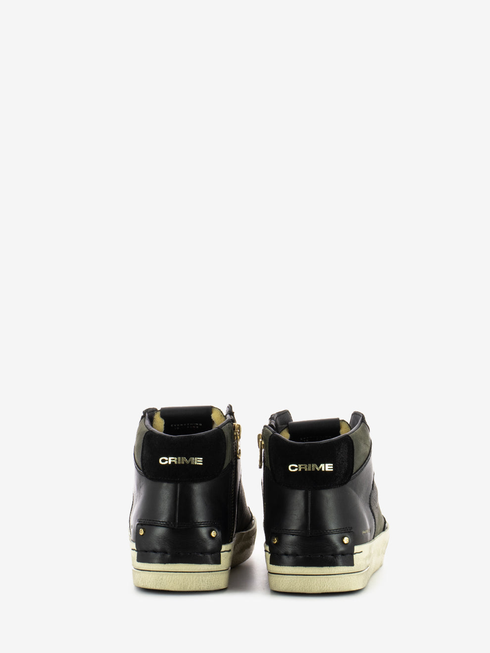 Skate Deluxe High Top Sneakers Black/Grey