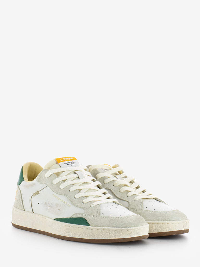 CRIME - Sneakers Chelsea white / green / orange