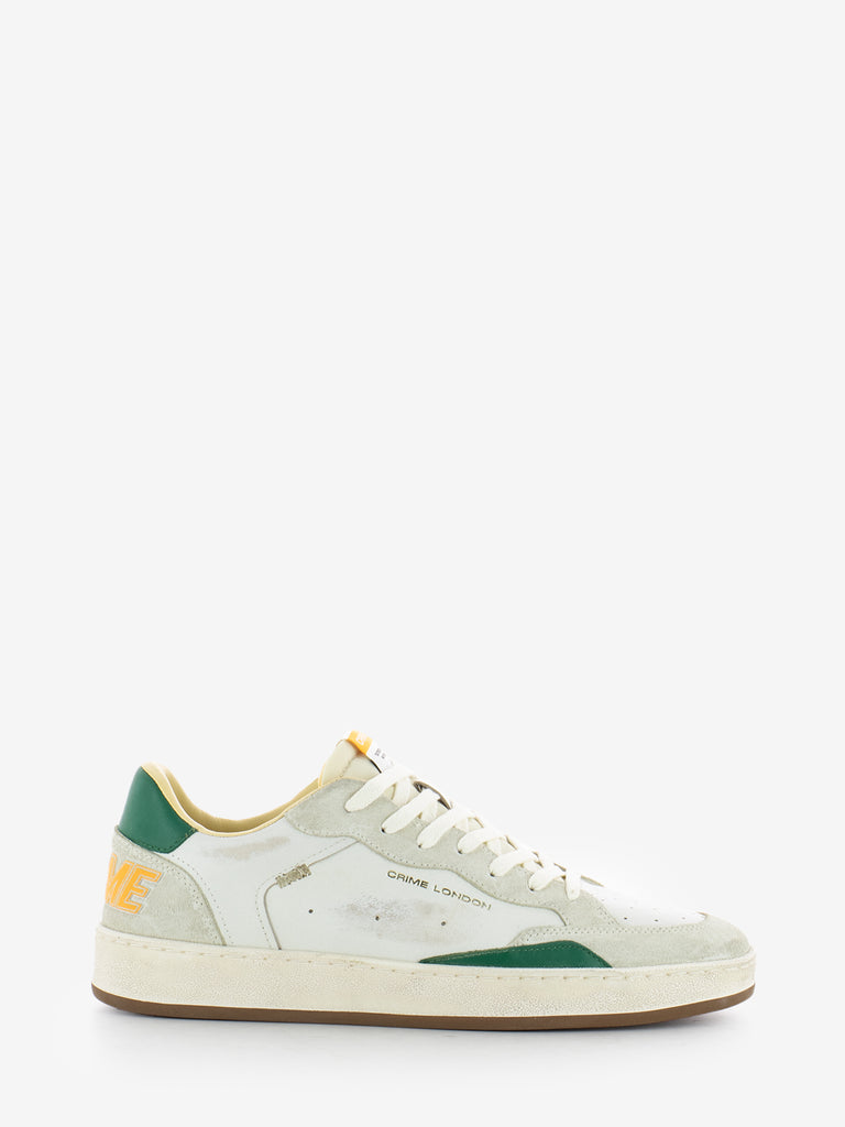 CRIME - Sneakers Chelsea white / green / orange