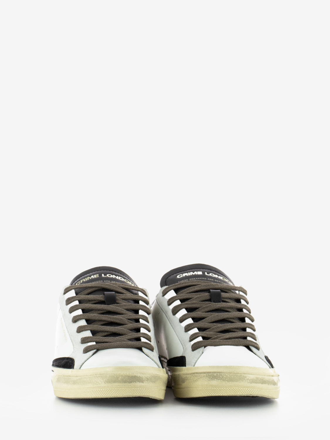 Distressed 2.0 white sneakers