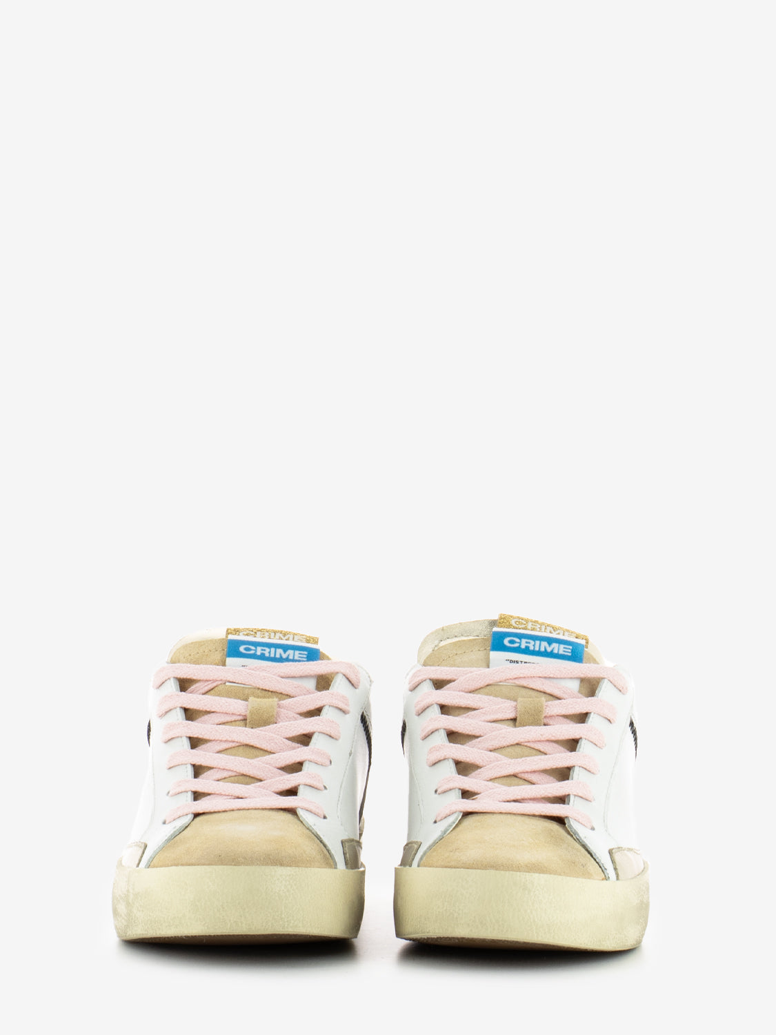 Sneakers Distressed bianche